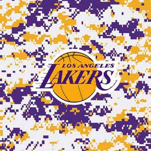 NBA Los Angeles Lakers Digi Camo Xbox 360 (Includes HDD) Skin